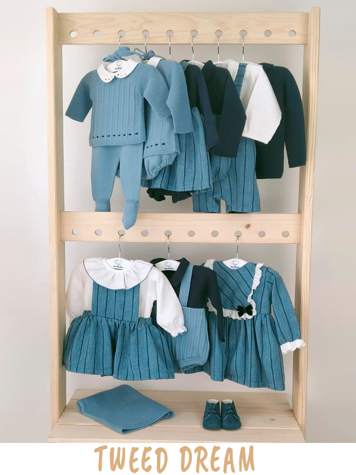 Spanish baby boutique knitwear gift set Mac Ilusión Autumn Winter