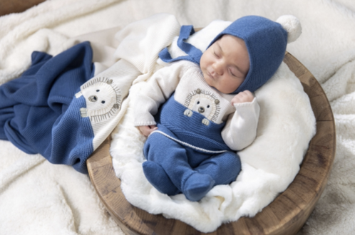 Spanish luxury baby knitwear gift set Mac Ilusión Autumn Winter