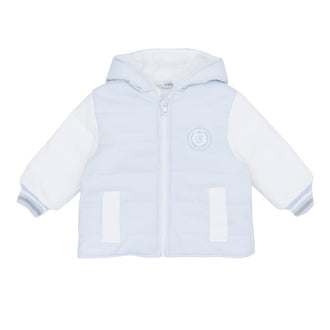 Boys blue hooded jacket by Blues Baby