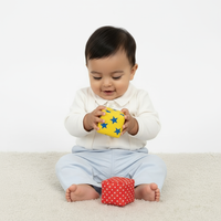 Boys Ivory & Blue Top and Trouser Set | Autumn/Winter