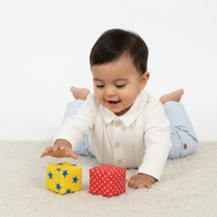 Boys Ivory & Blue Top and Trouser Set | Autumn/Winter