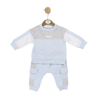 Mintini Boys Blue 2 Piece Set