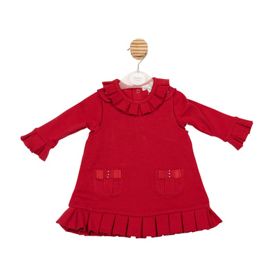 Mintini girls red top and pinafore set – Autumn Winter