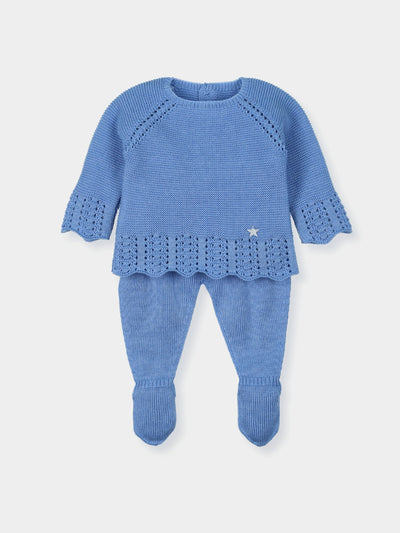 Mac Ilusion Baby Boys Two Piece Knitted Outfit - Spanish Baby Clothes