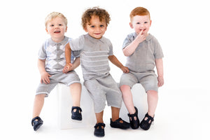Kidz Emporium premium children's clothing brand broken size runs outlet - illustrative lifestyle example of toddler luxury tracksuit loungewear