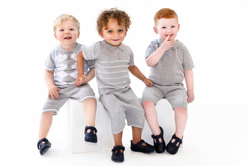 Kidz Emporium premium children's clothing brand broken size runs outlet - illustrative lifestyle example of toddler luxury tracksuit loungewear